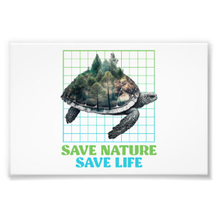 Impression Photo Sauver la nature espèces protégées Environnement C
