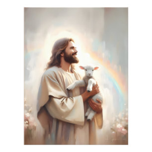 Impression Photo Sauvez L'Agneau, Christian Wall Art, Laissez Le 99