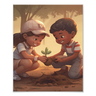 Impression Photo Sauvez notre planète