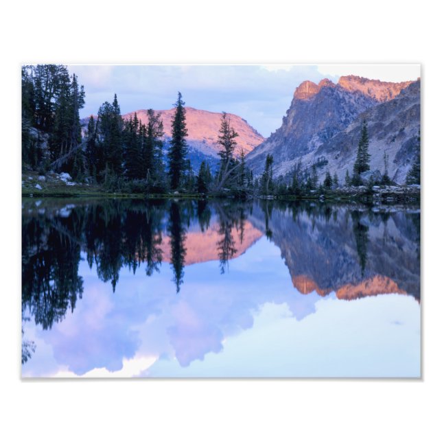 Impression Photo Sawtooth Wilderness, Idaho. États-Unis Cumulus (Devant)