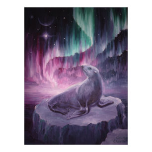 Impression Photo Sceau solitaire triste