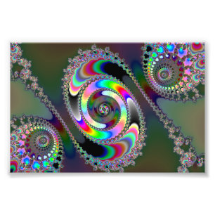 Impression Photo scie à chaîne - fractale