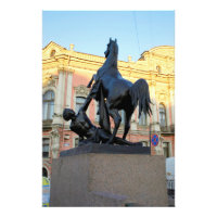 Sculptures du pont Anichkov à Saint-Pétersbourg