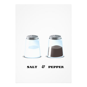 Impression Photo Sel et poivre