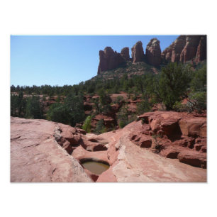 Impression Photo Sept Bassins Sacrés à Sedona Arizona