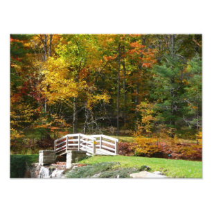 Impression Photo Sept Ponts de Printemps I Paysage d'Automne