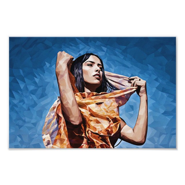 Impression Photo Sérénité géométrique (Devant)