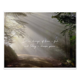 Impression Photo "Serenity Sunrise : Affirmation matinale minimalis