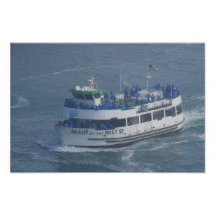 Impression Photo Servante de la brume sur la rivière Niagara
