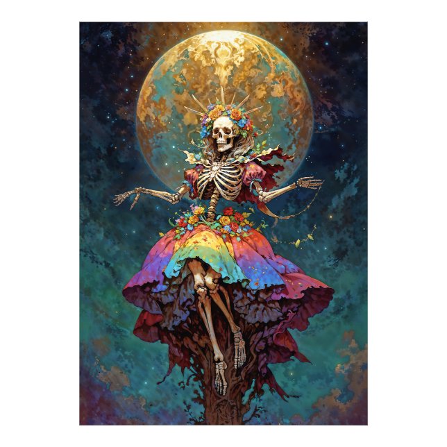 Impression Photo Seven Powers Santa Muerte (Devant)