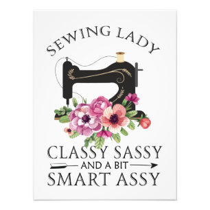 Impression Photo Sewing Lady Class Sassy And A Bit Smart Assy