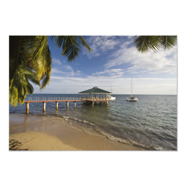 Impression Photo Seychelles, Praslin Island, Anse Bois de Rose, (Devant)