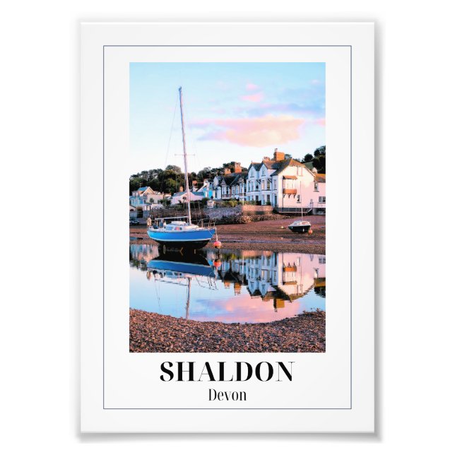 Impression Photo Shaldon, Devon (Devant)