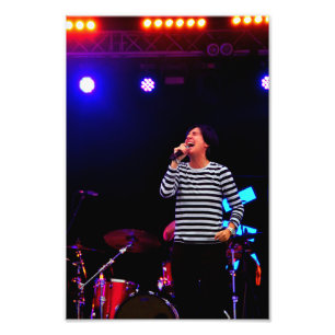 Impression Photo Sharleen Spiteri Interprète En Direct Avec Le Texa