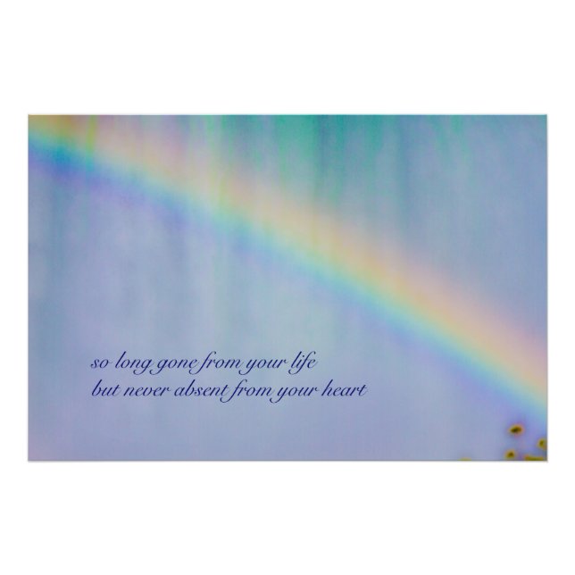 Impression Photo Si Longtemps parti (Devant)