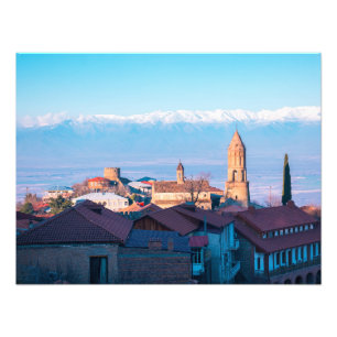Impression Photo Signagi Sighnaghi Géorgie, Ville de l'amour