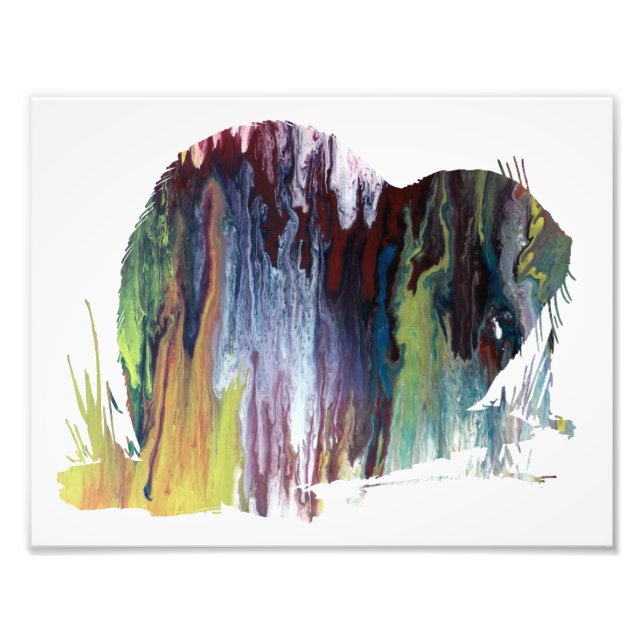 Impression Photo silhouette Abstraite (Devant)