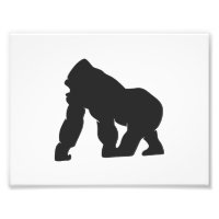 Silhouette de Gorille