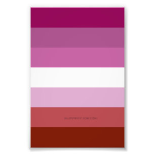 Impression Photo SlipperyJoe's lesbian pride flag feminine communit