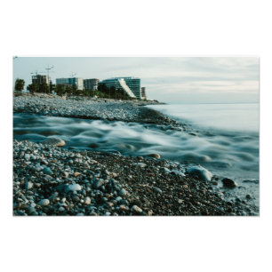 Impression Photo Soirée à la plage