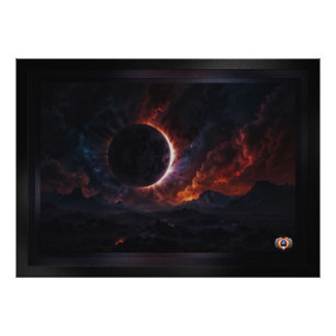 Impression Photo Solar Eclipse Chef-d'oeuvre cosmique Xzendor7 Art