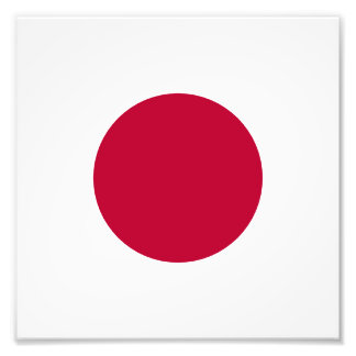 Impression Photo Soleil rouge du Japon