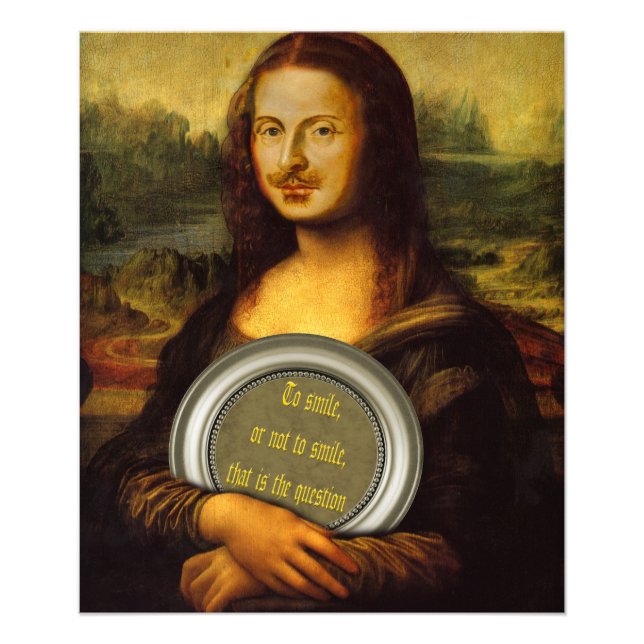 Impression Photo Sourire Ou Ne Pas Sourire (Devant)