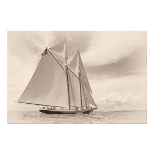 Impression Photo Sous voilier sur Columbia