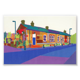 Impression Photo Sowerby Bridge Station Salles de rafraîchissement 