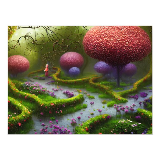 Impression Photo Sprawling Garden (Devant)