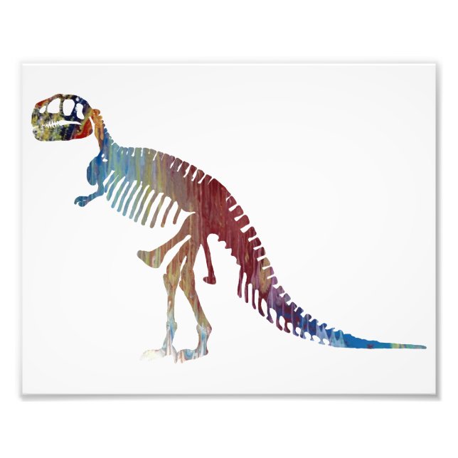 Impression Photo Squelette de Tyrannosaurus (Devant)