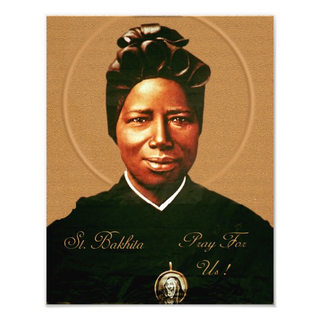 Impression Photo St. Josephine Bakhita. (Devant)