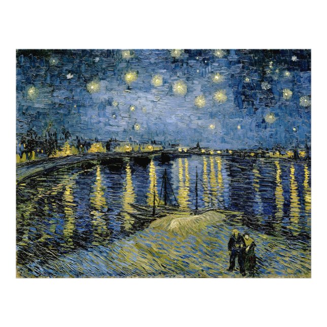 Impression Photo Starry Night Vincent van Gogh (Devant)