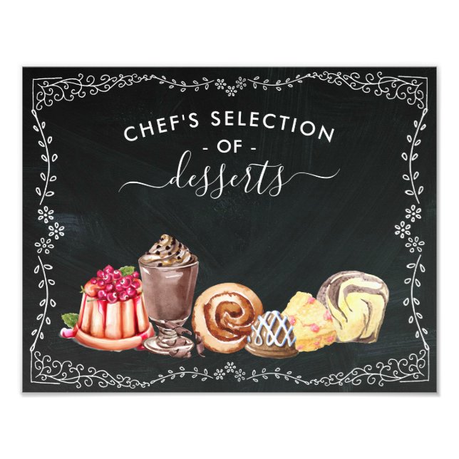 Impression Photo Station Dessert | Panneau du tableau de bord Maria (Devant)