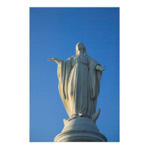 Impression Photo statue de 118 pieds de la Vierge Marie sur San