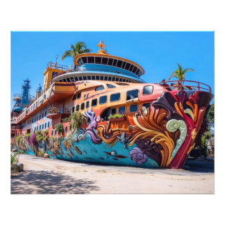 Impression Photo Statue du Yacht