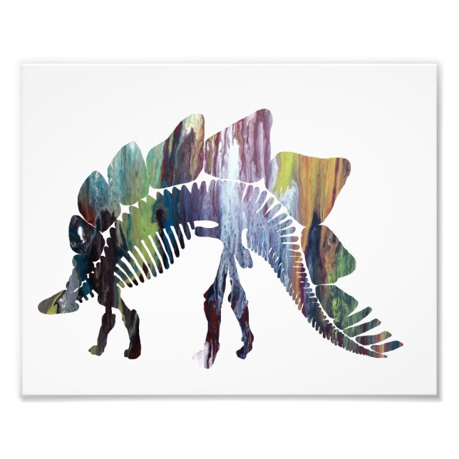 Impression Photo Stegosaurus (Devant)