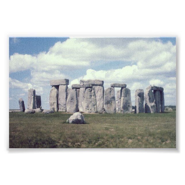 Impression Photo Stonehenge (Devant)