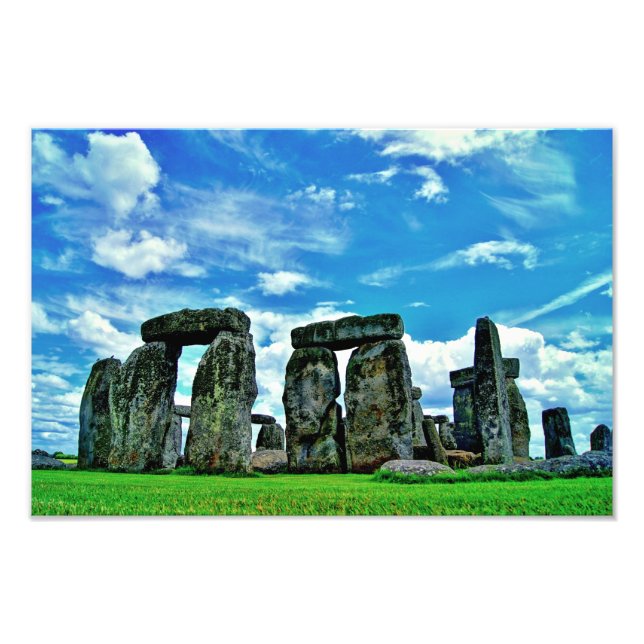Impression Photo Stonehenge (Devant)