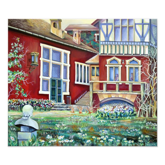 Impression Photo Suède, Paysage Traditionnel (Devant)