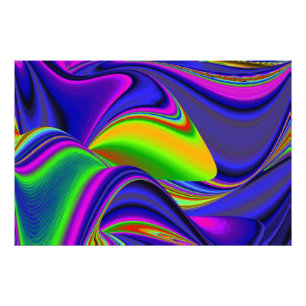 Impression Photo Summerrainbow, Rainbowart 3D Abstrait