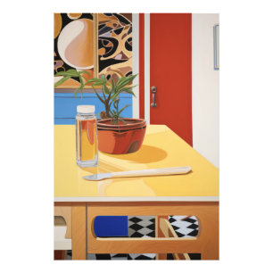Impression Photo Sunny Pop Postal Plante Encore Vie