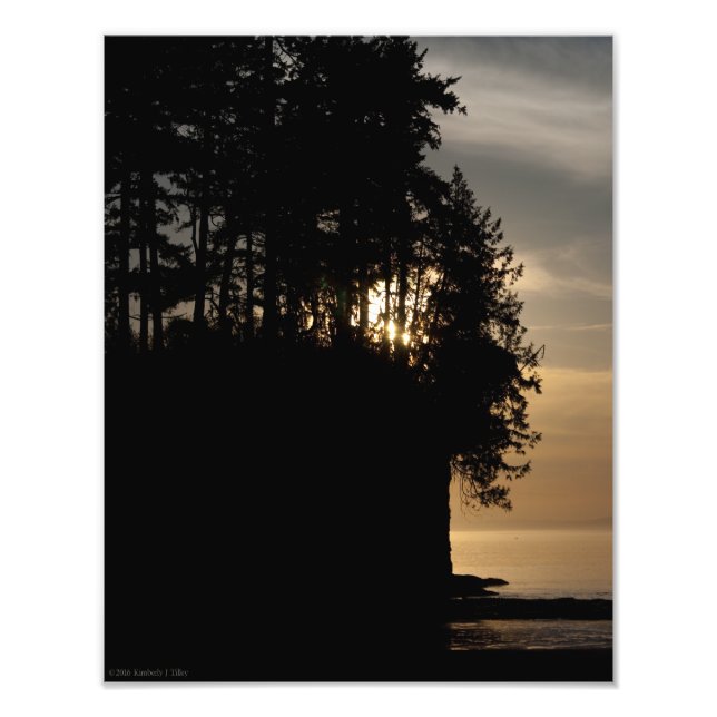 Impression Photo Sunset Bluff (Devant)