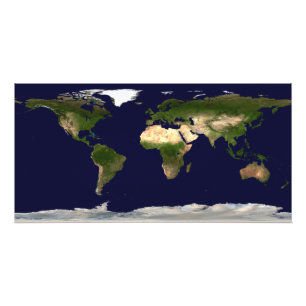 Impression Photo Surface de terre, eau peu profonde, et Topogra