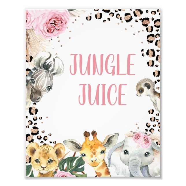 Impression Photo Symbole d'anniversaire Boho Floral Safal (Devant)