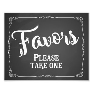 Impression Photo Symbole de faveur de mariage, parti en faveur du t