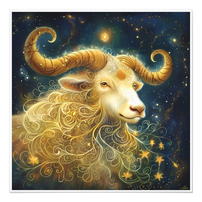 Impression Photo Symbole de naissance du Zodiac Astrologie (Devant)