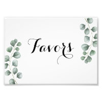Symbole vert Eucalyptus Favor