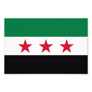 Impression Photo Syrie révolution pays nouveau symbole