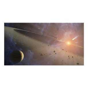 Impression Photo Système planétaire Epsilon Eridani